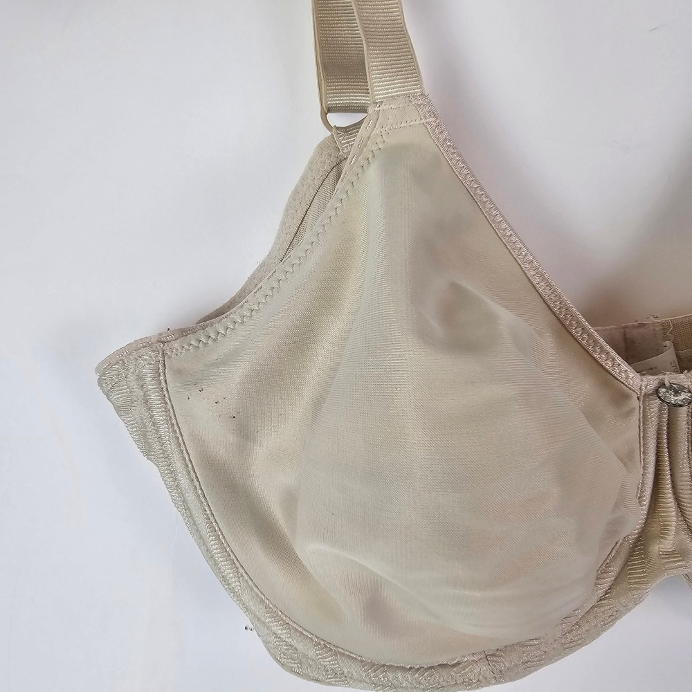 Chantelle Seamless Unlined Minimizer Bra Tan Nude 36D - Picture 7 of 8